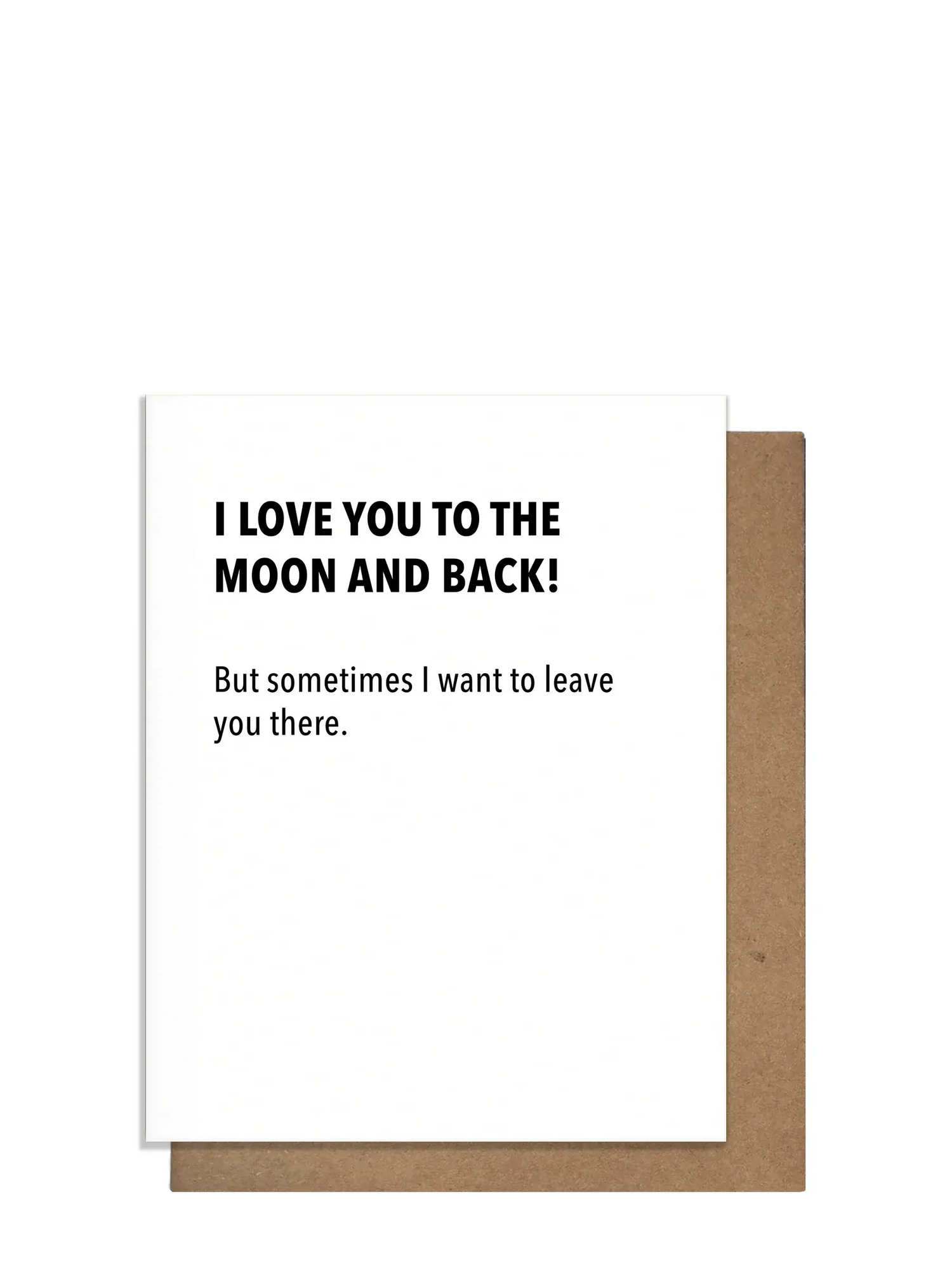 Love Moon & Back Love Card