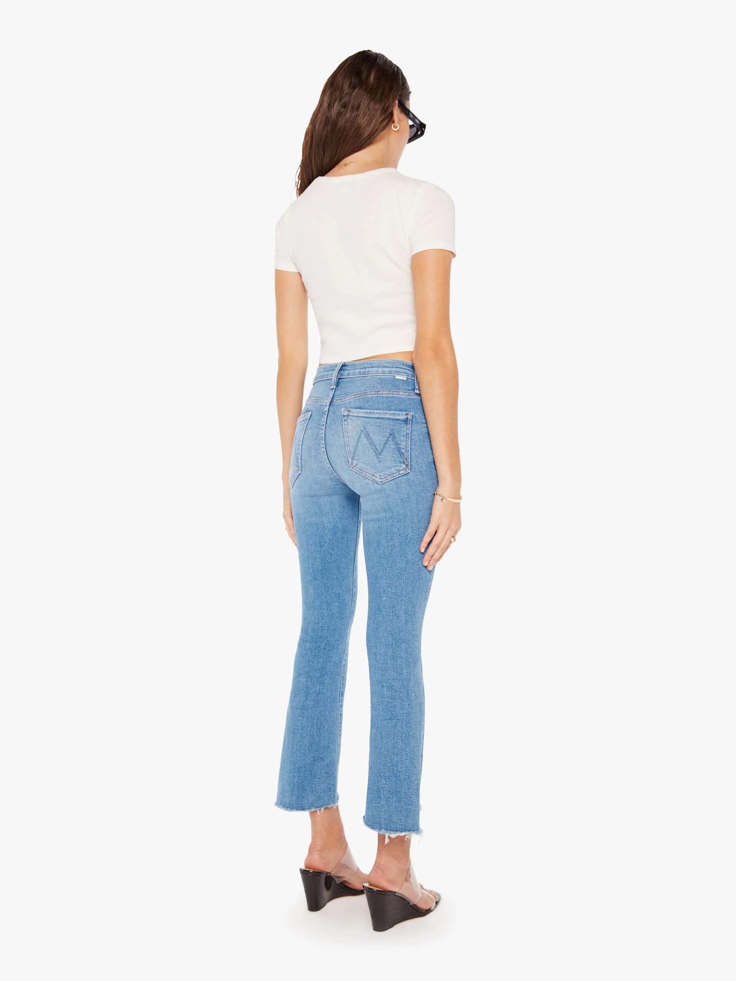 The Insider Crop Step Fray,
