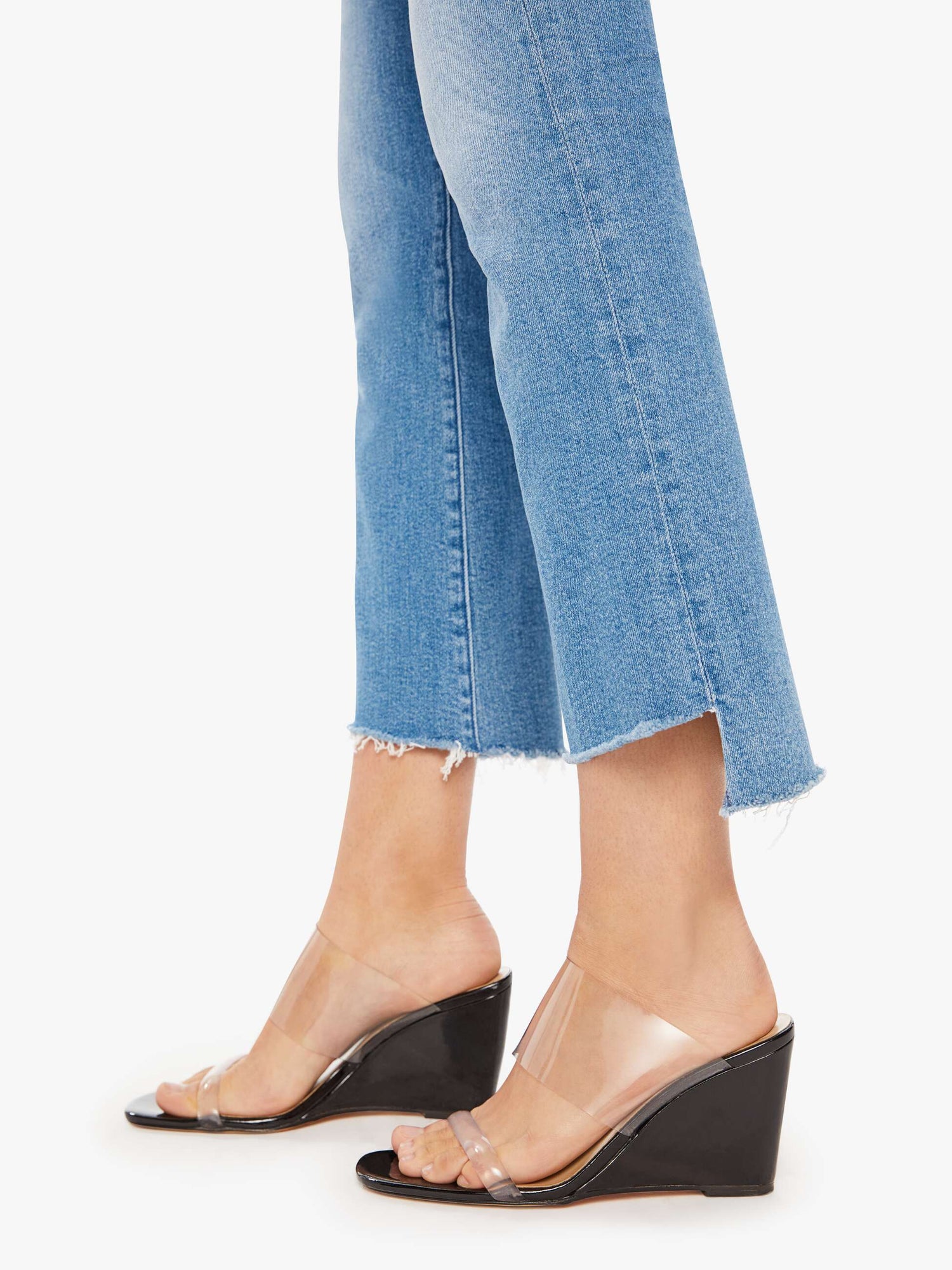 The Insider Crop Step Fray,