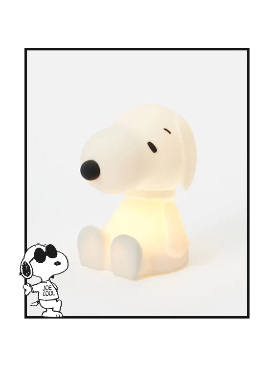 Snoopy lamp, white (22 cm)