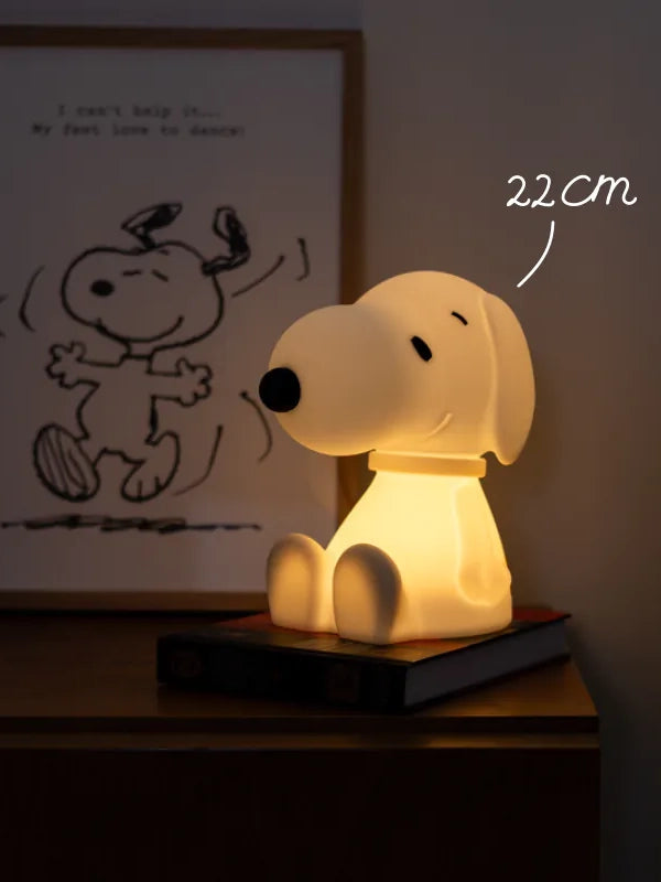 Snoopy lamp, white (22 cm)