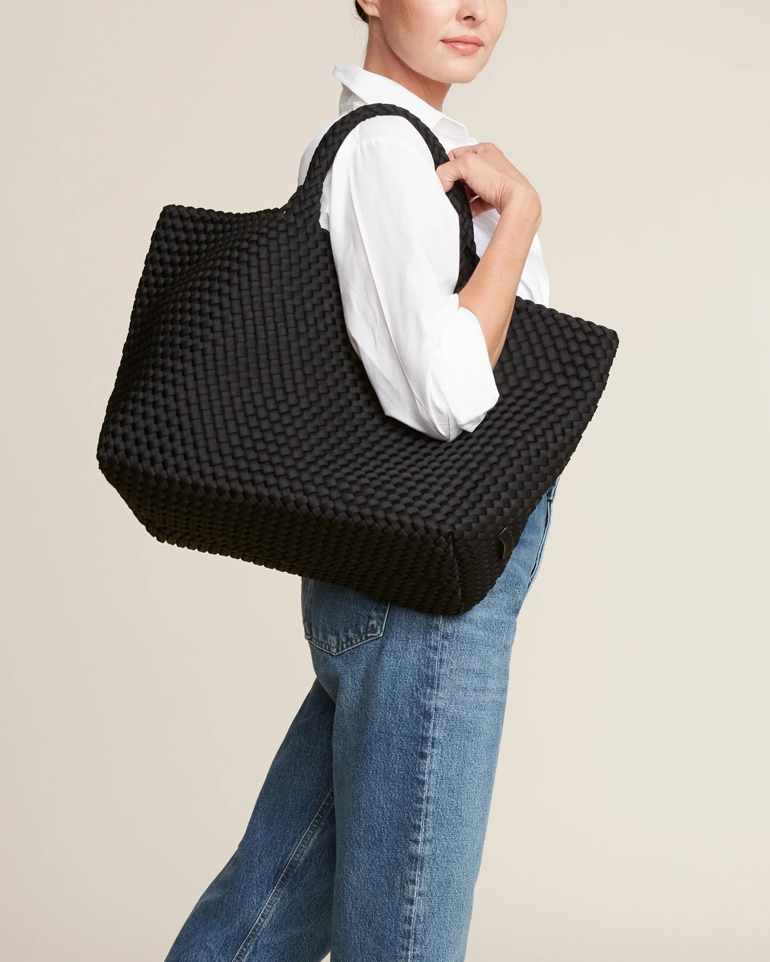 St Barths Large Tote, onyx