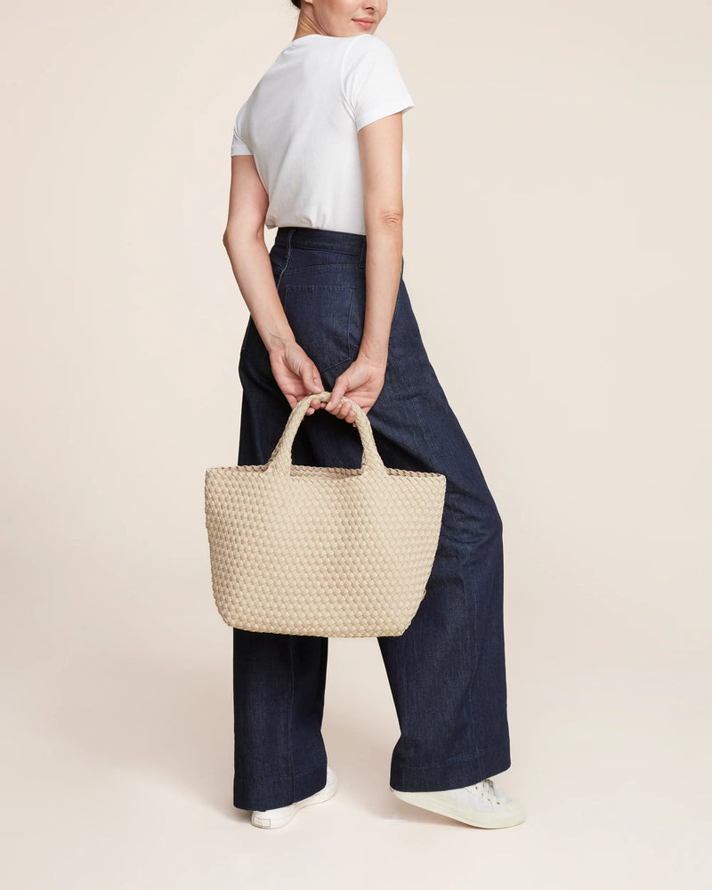 St Barths medium tote, ecru
