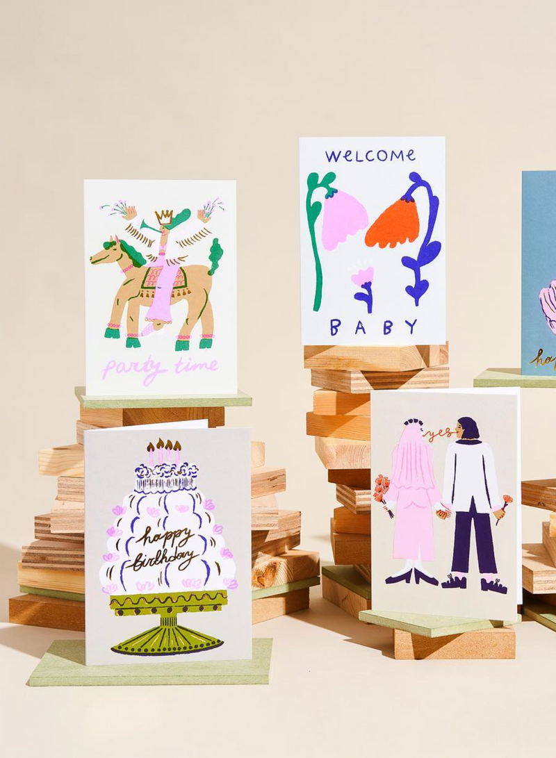 Say yes card, wedding card