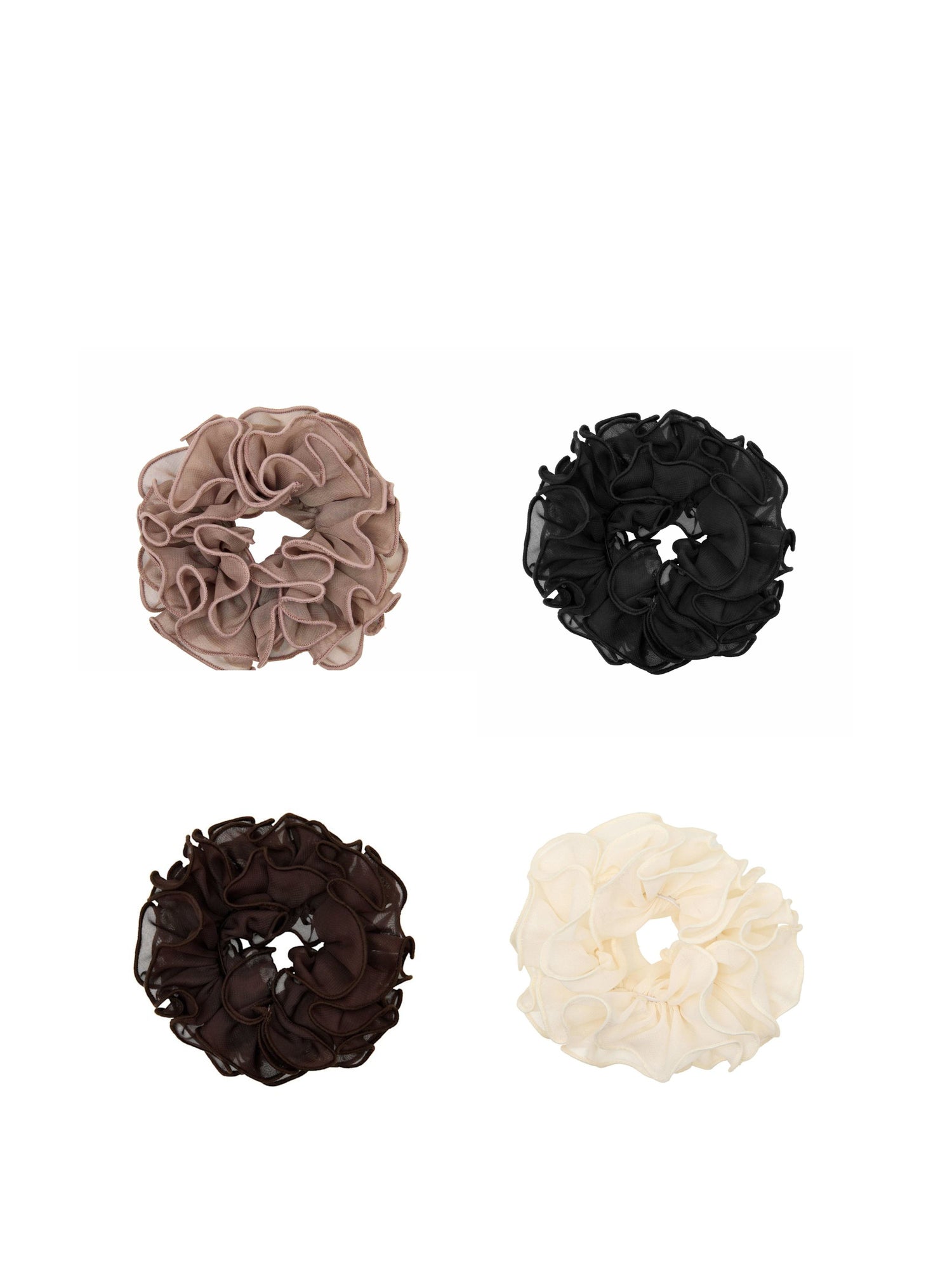 Mavis scrunchie, 4 colours