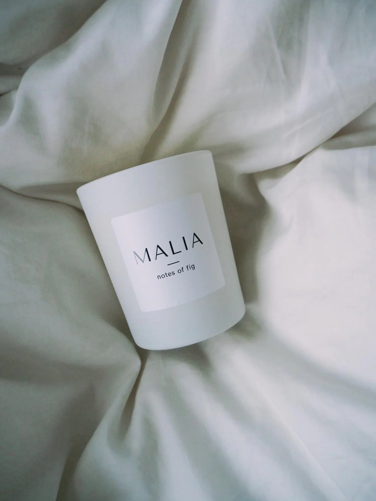 Notes of fig scented candle (180g)