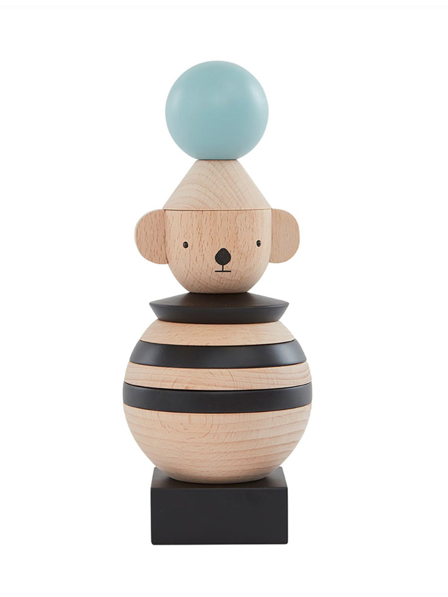 Wooden stacking koala