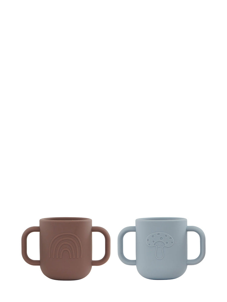 Cup set of 2 Kappu (3 colour sets)