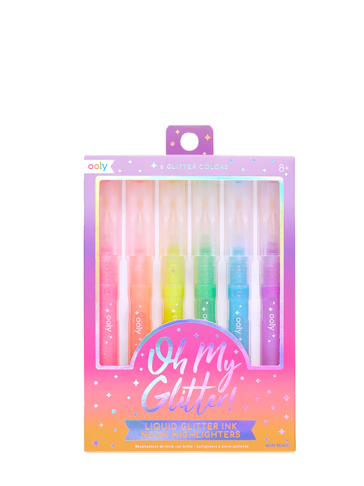 Oh My Glitter! Neon Glitter Highlighters