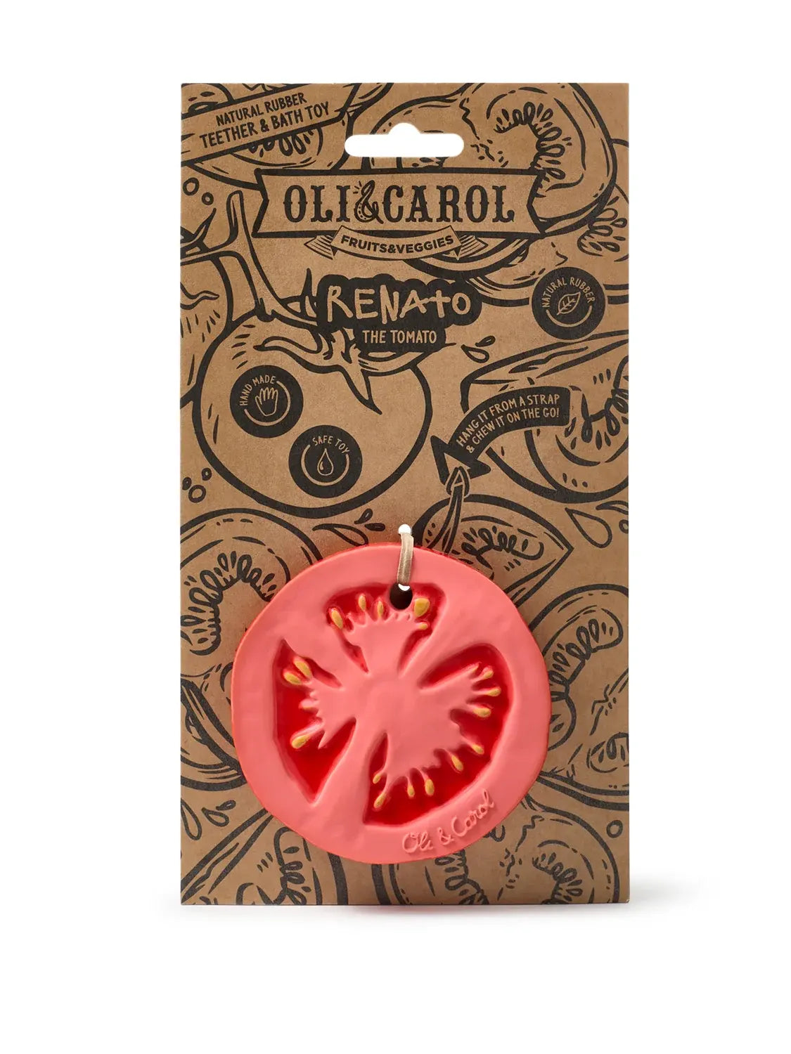 Renato the Tomato teether