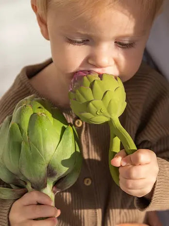 Artichoke rattle toy