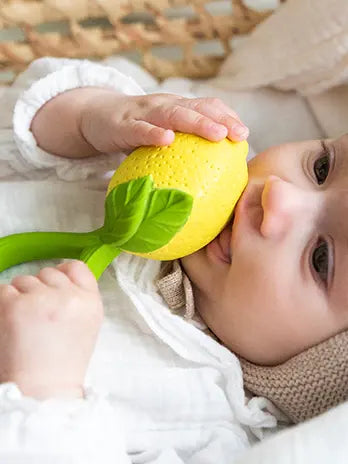 Lemon rattle toy