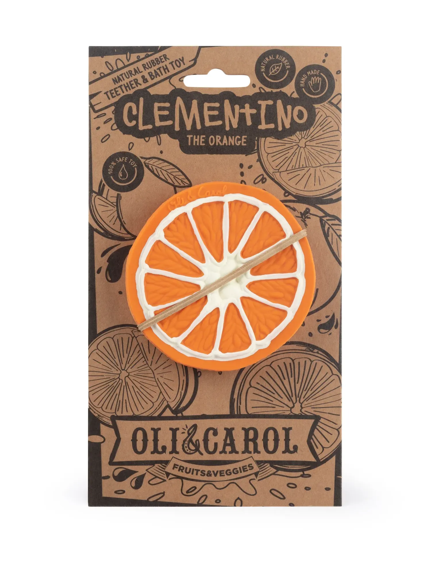 Clementino the Orange teether