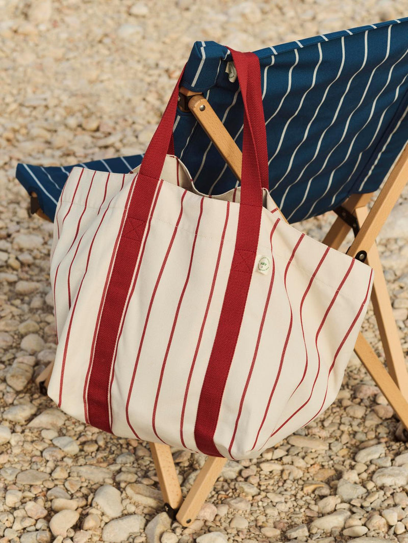 Outdoor Market striped picnic bag, medium, 3 colours