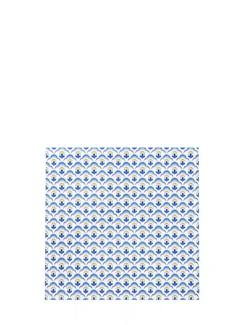 Nica paper dinner napkins, topaz (20 x 20 cm)