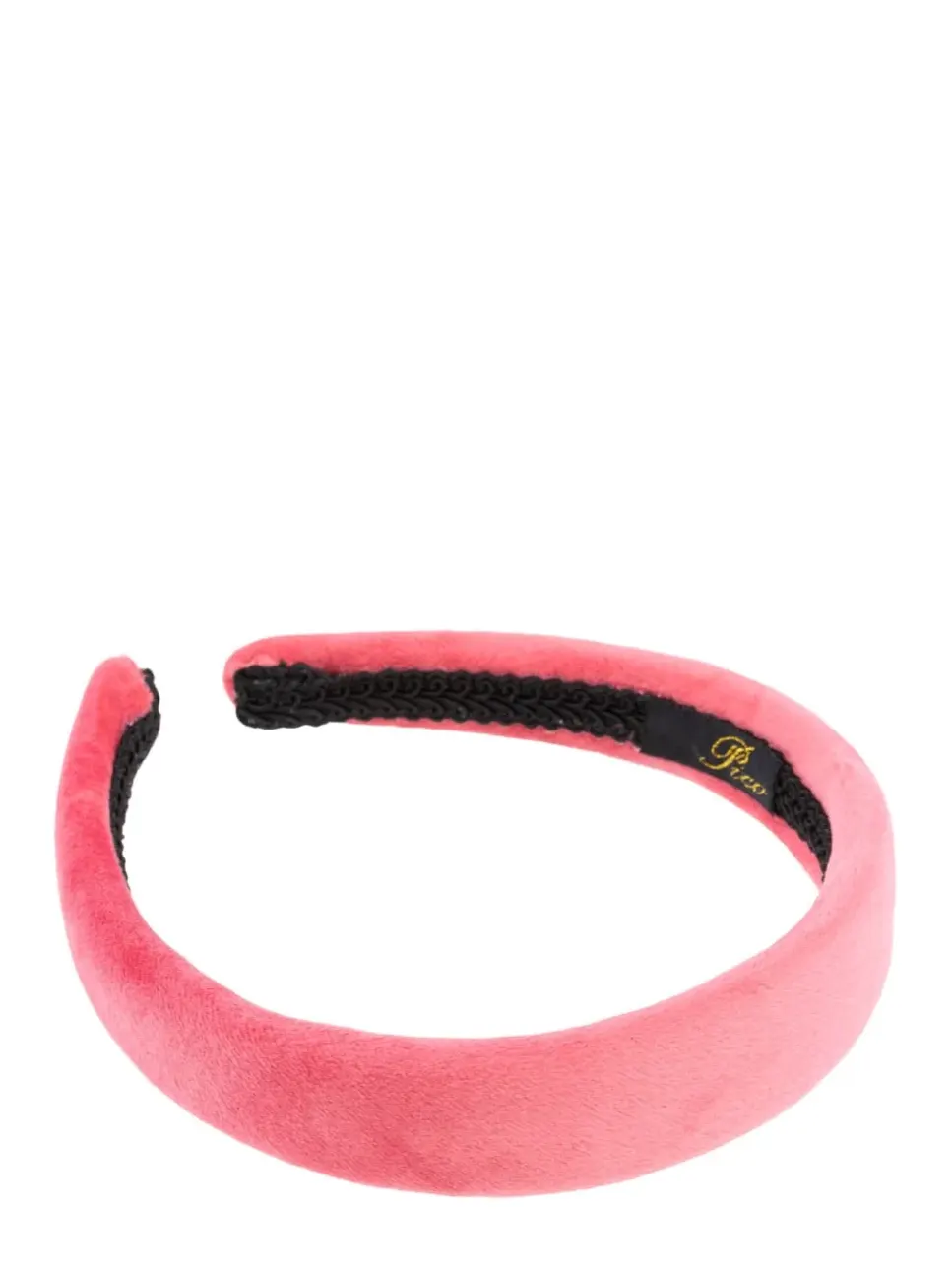 Dahlia Velour Headband, pink
