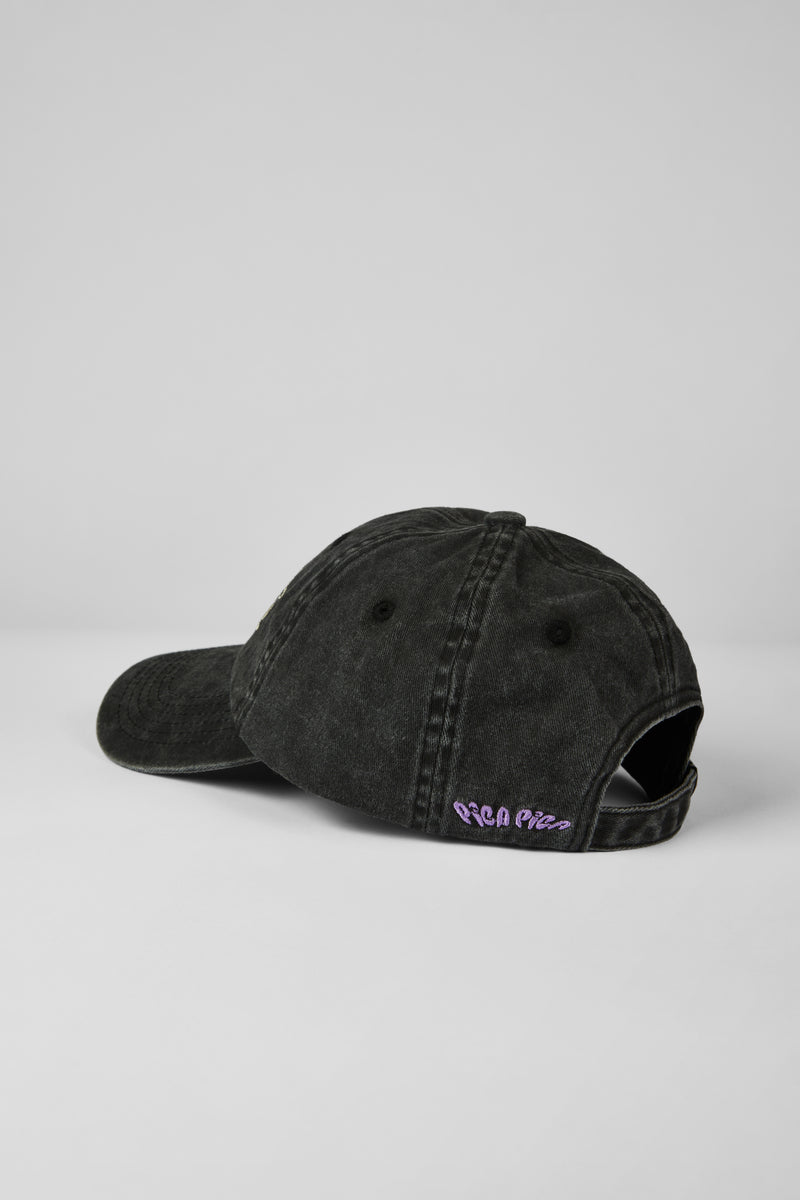 Humble Genius cap, washed black