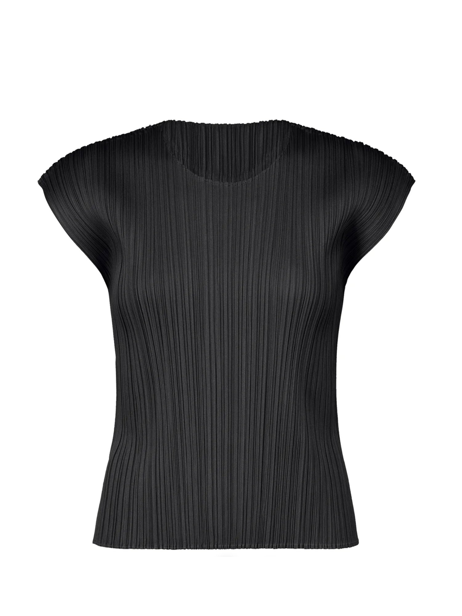 Pleats please issey miyake top black