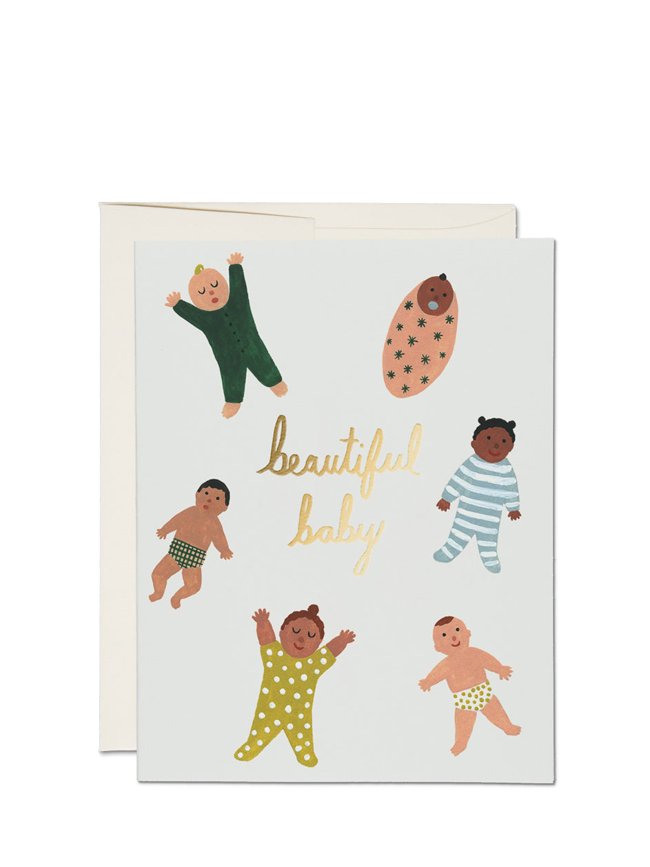 Beautiful Baby – New Baby Card