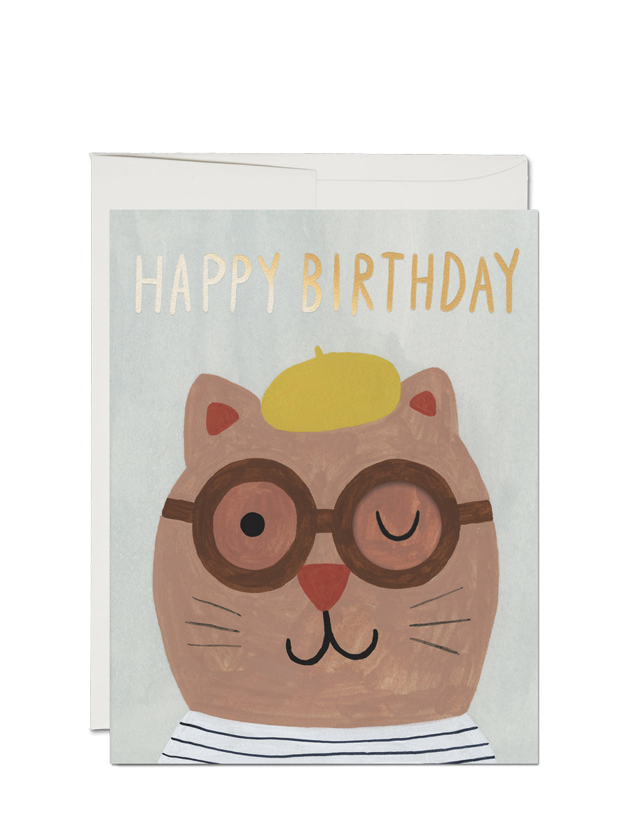 Lots of cats birthday card
