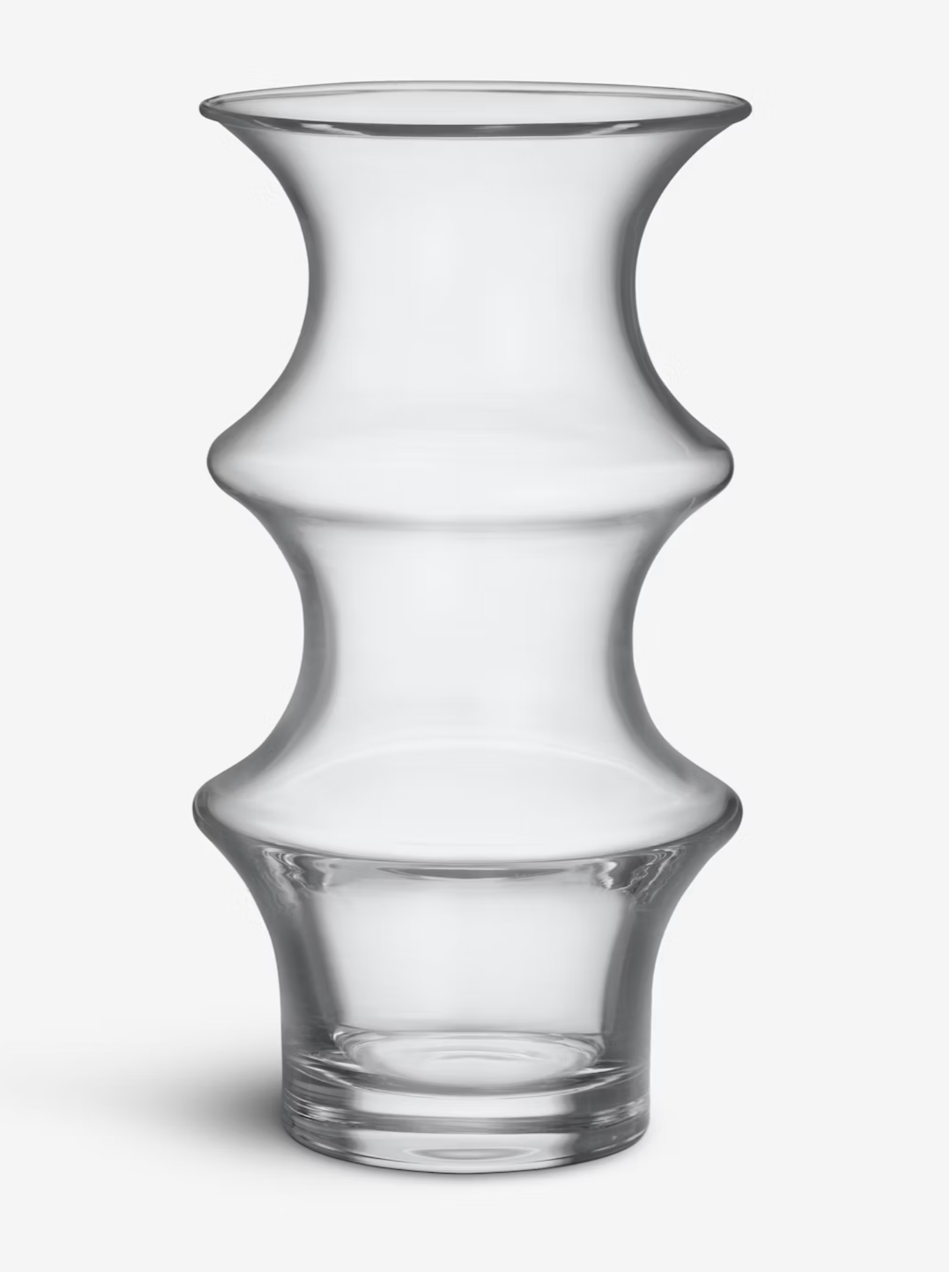 Pagod vase (26cm), crystal glass