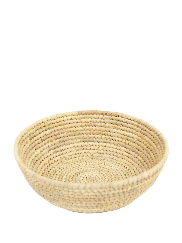 Palm bread basket, natural