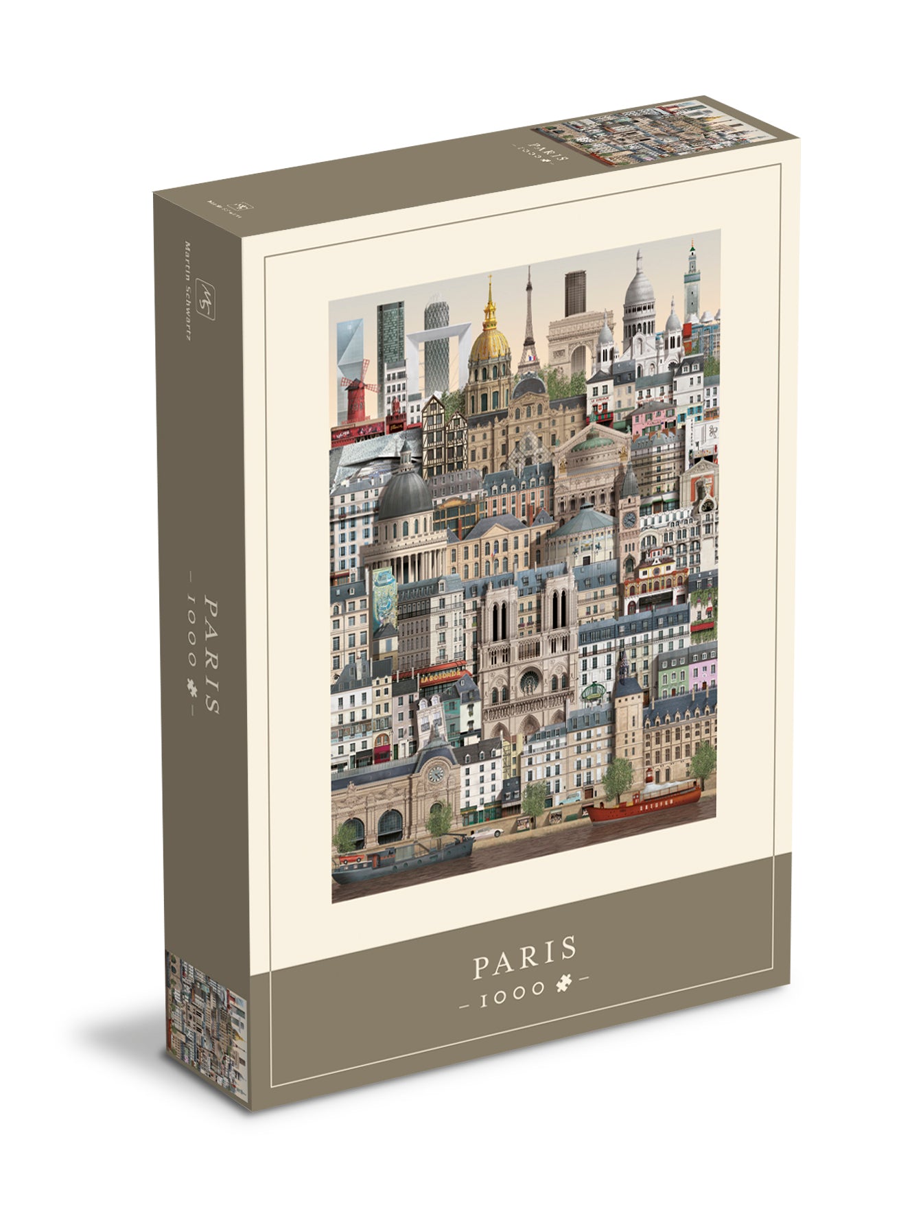 Paris puzzle (1000 pieces)
