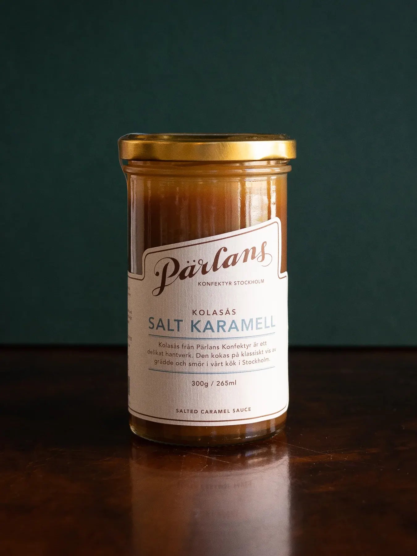 Salted caramel sauce, jar (300g)