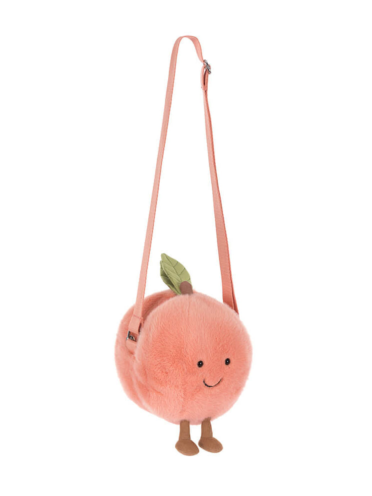 Amuseables peach shoulder bag