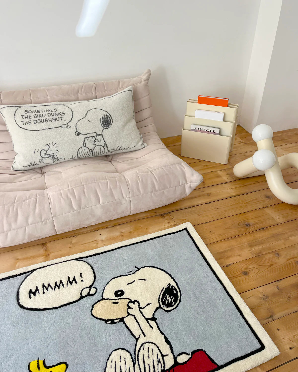 Peanuts XL cushion cover Doughnut