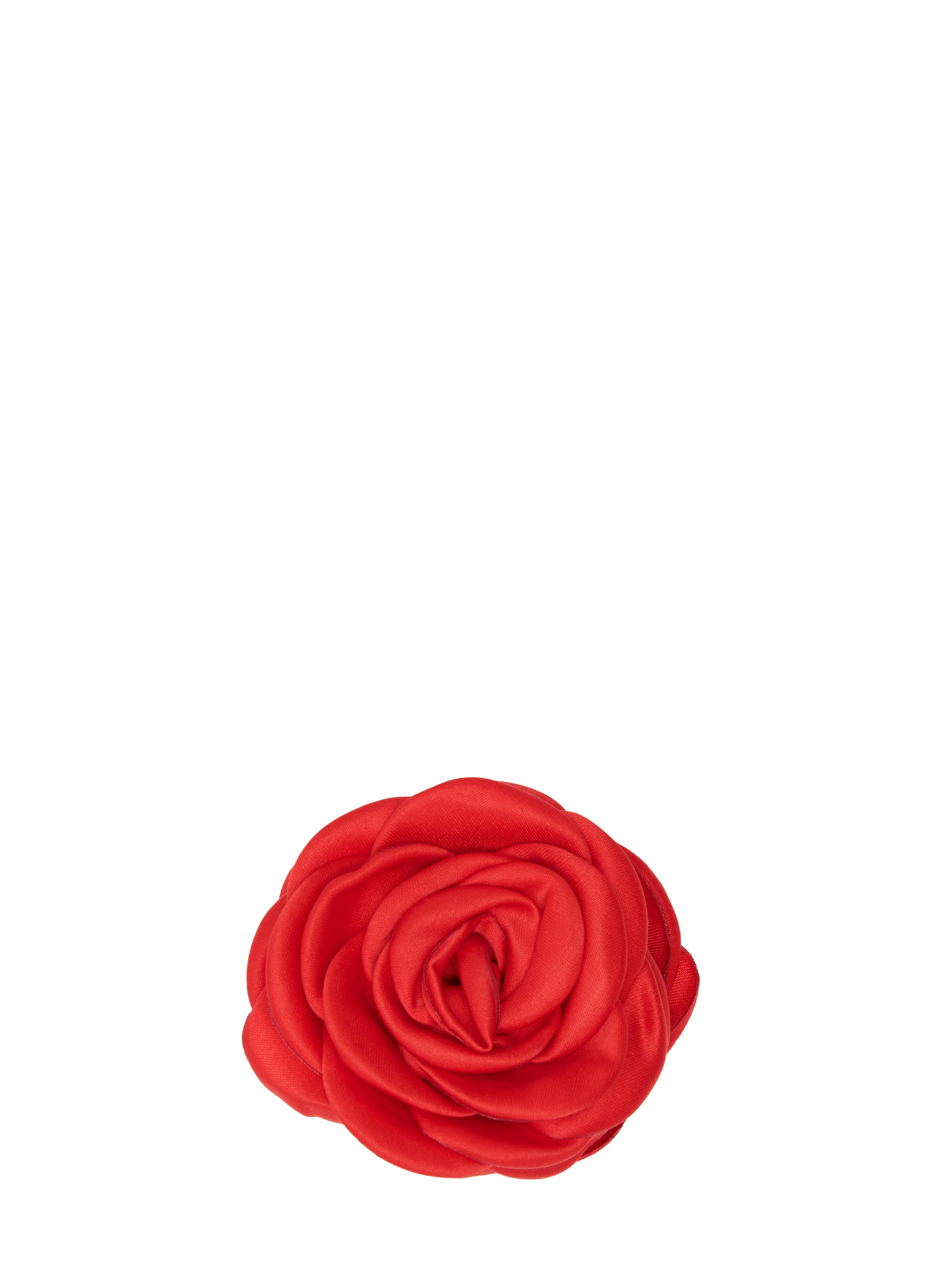 Small Satin Rose Claw, Bright Red