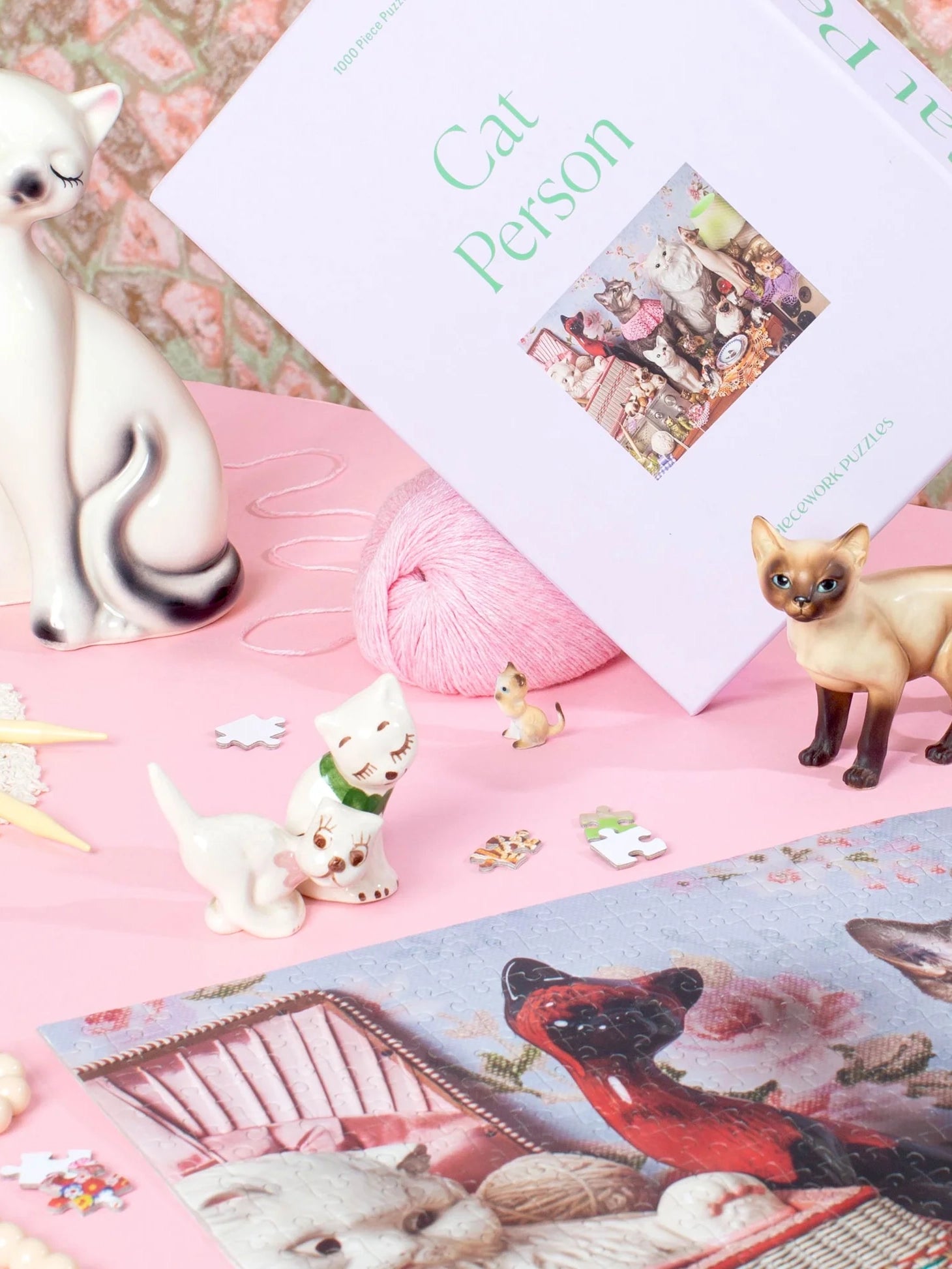 Cat person puzzle (1000 pieces)