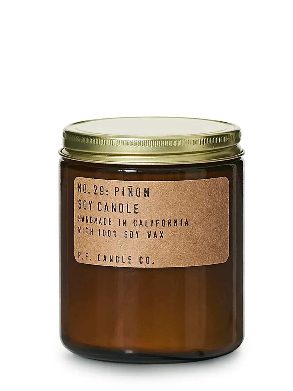 Piñon - scented soy candle, standard size
