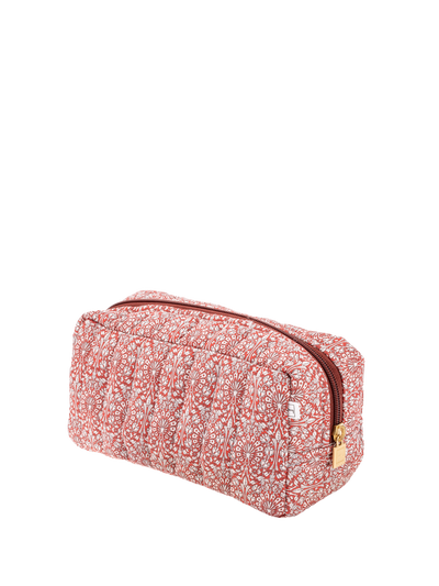 Pouch XS square, Liberty print Peacock House
