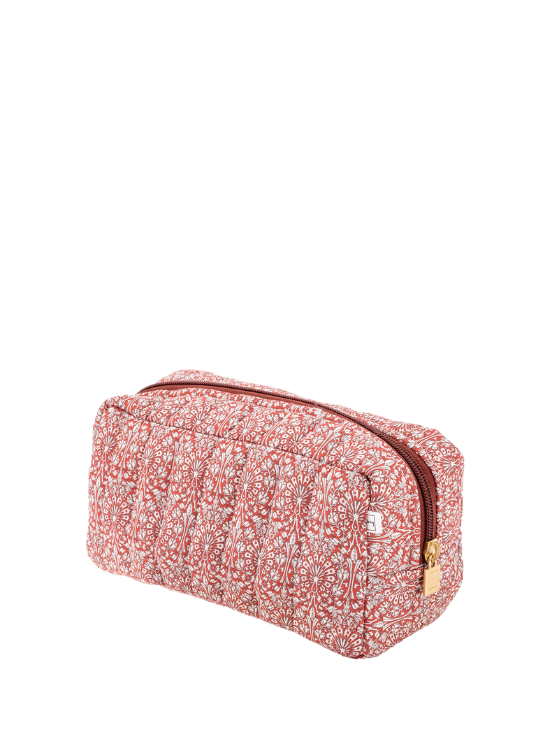 Pouch XS square, Liberty print Peacock House