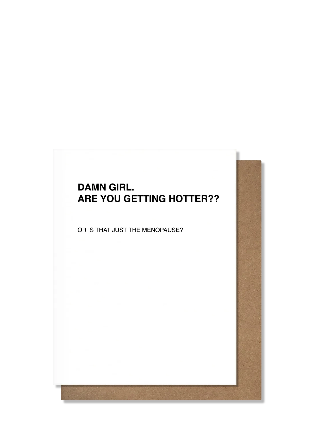 Menopause - Birthday Card