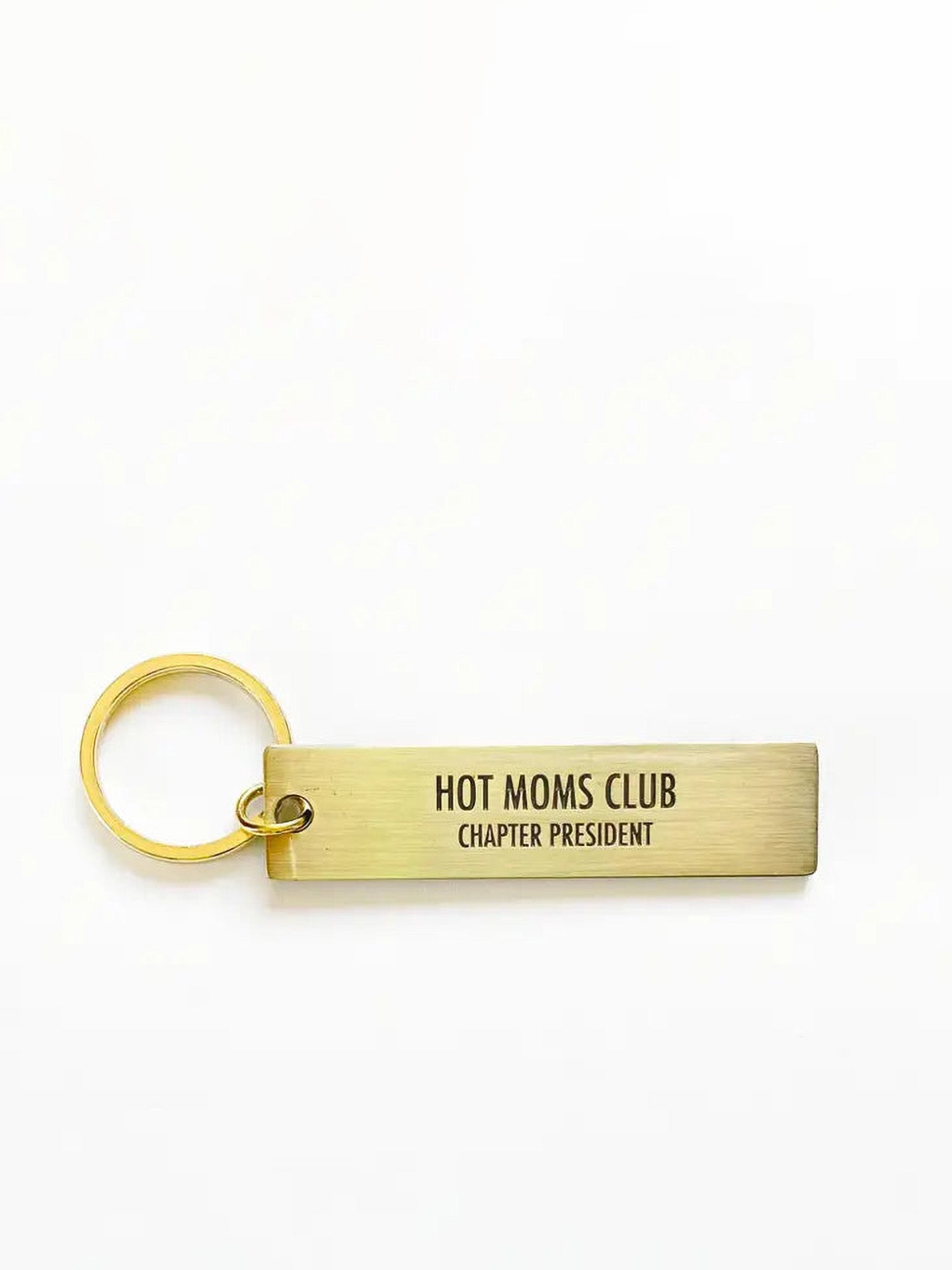 Hot Mom's Club key tag