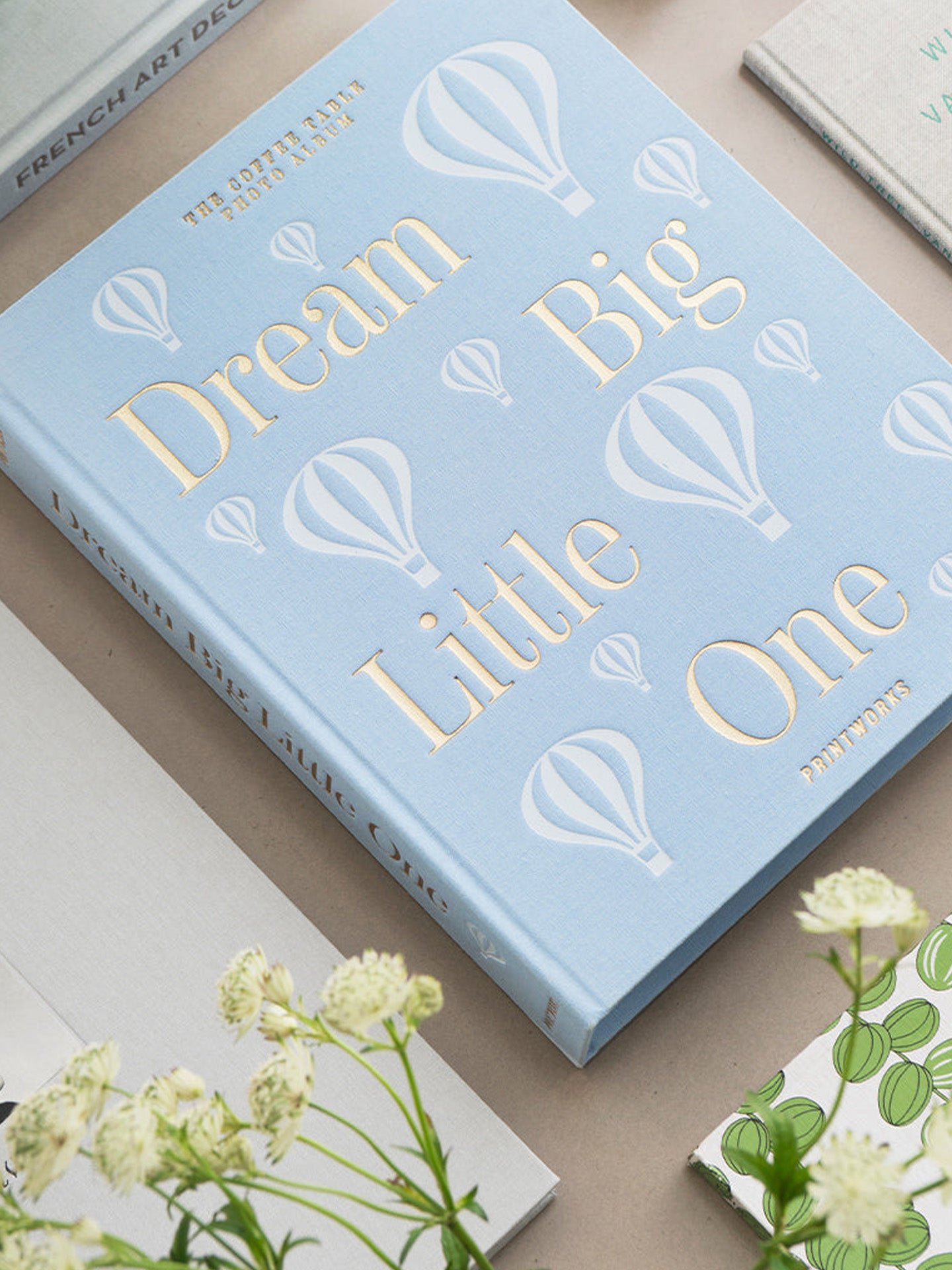 Photo album Dream Big Little One, light blue