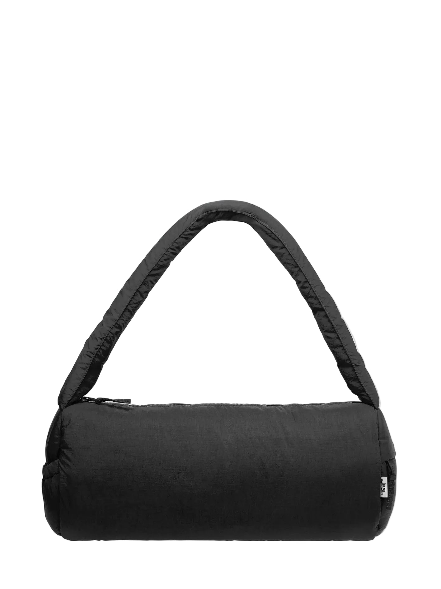 Puffy duffle bag, black