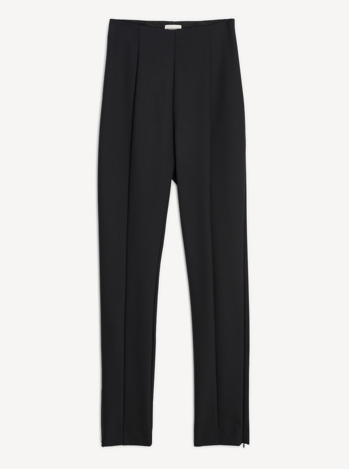 Lisaboa slim trousers, black