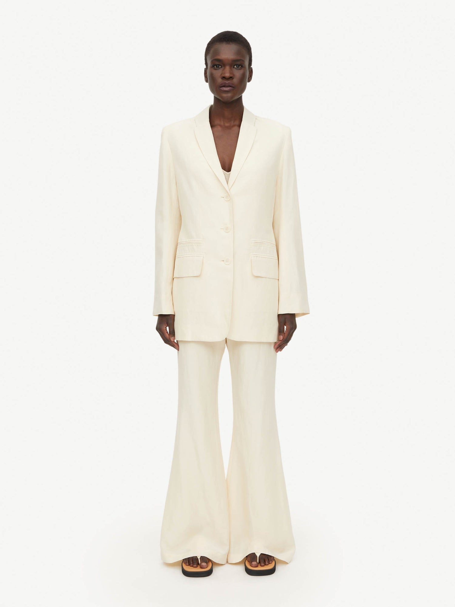 PORTER blazer, pearl
