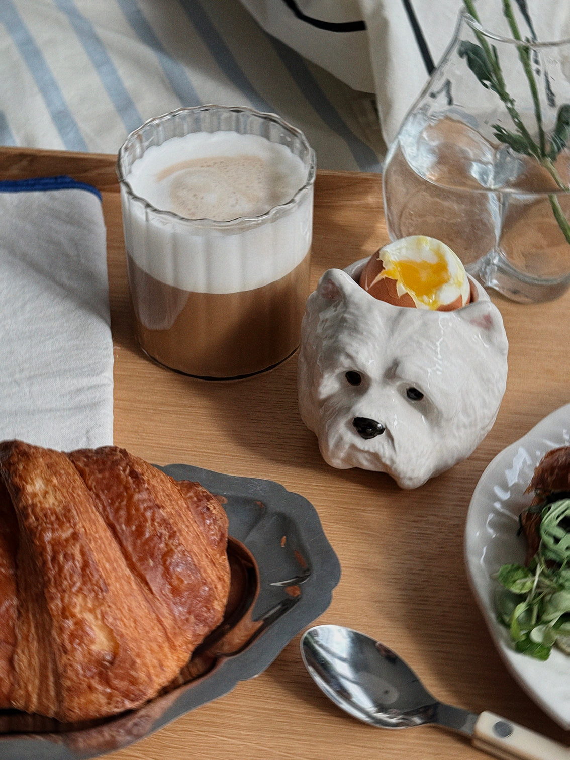 Westie Face Egg Cup