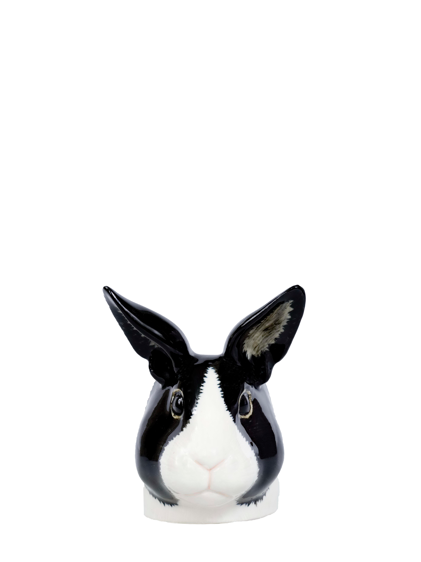 Dutch rabbit Egg Cup, black-white