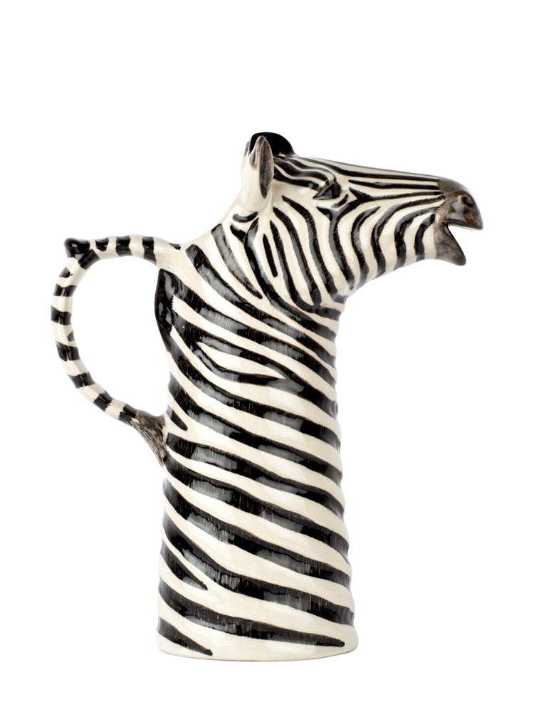 Zebra water pitcher