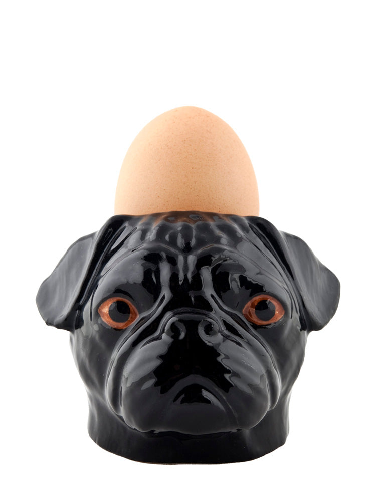 Pug face egg cup