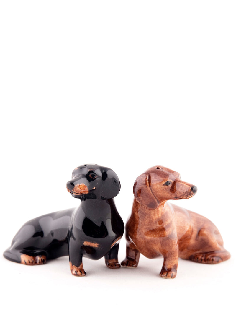 Dachshund salt and pepper shakers