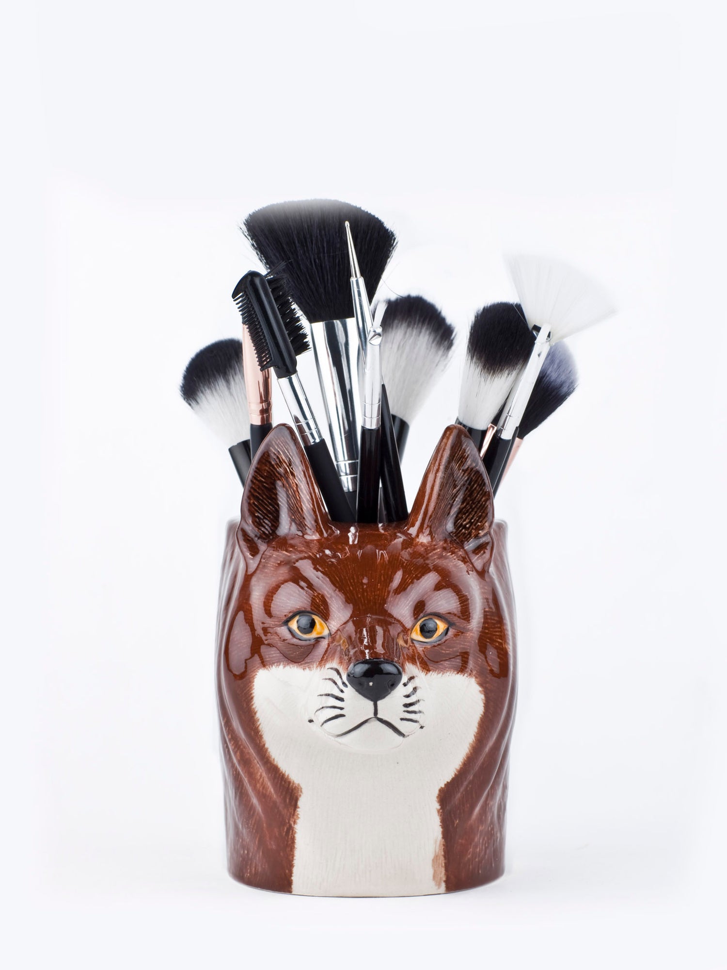 Fox pencil pot