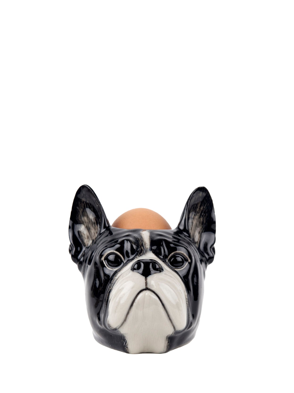 French bulldog egg cup
