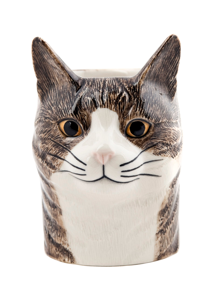 Millie cat pencil pot