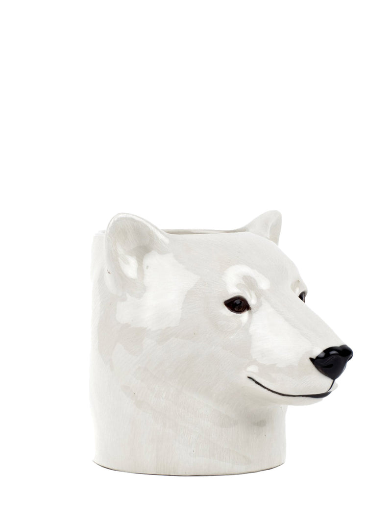 Polar bear pencil pot